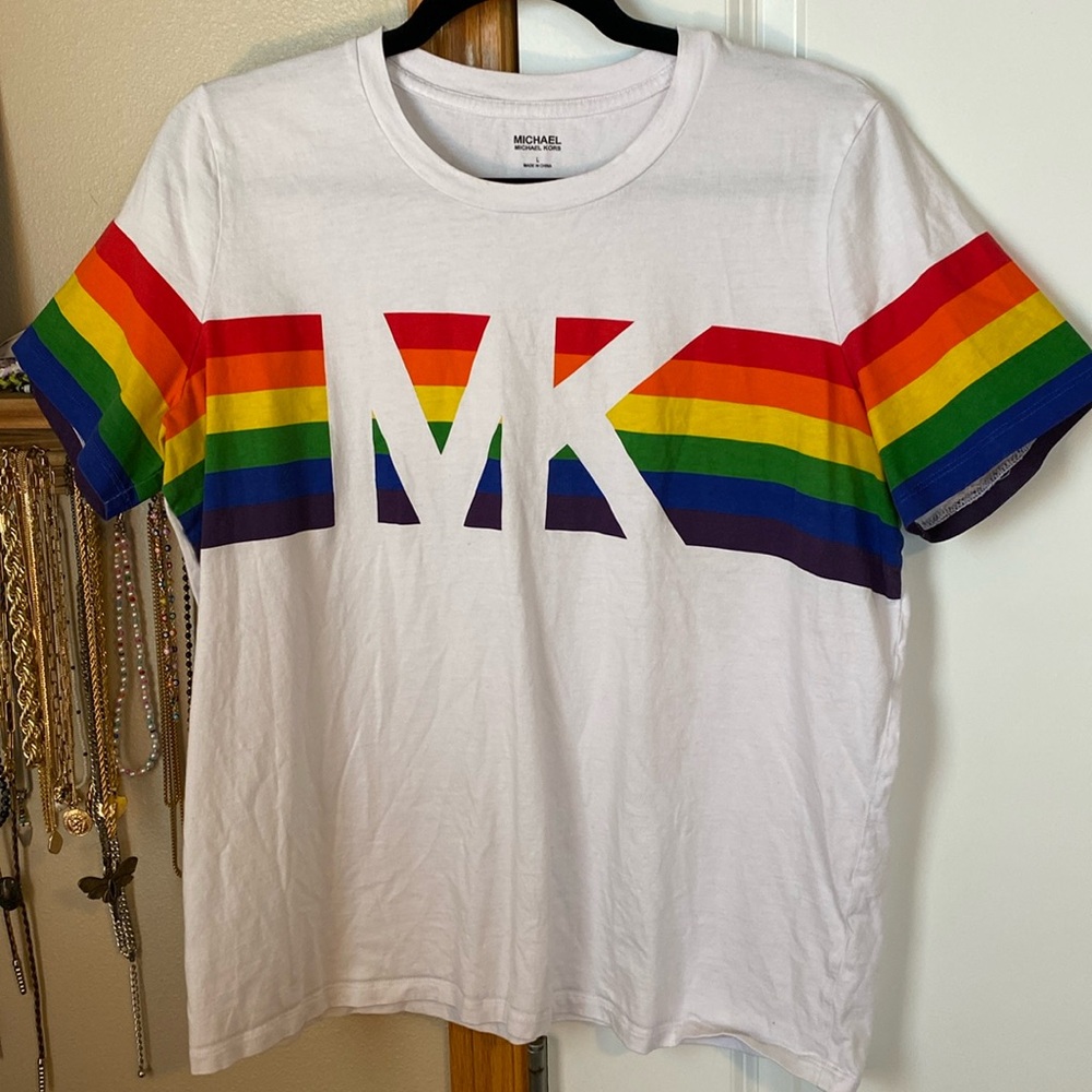 Michael Kors Pride Rainbow Tee T-Shirt